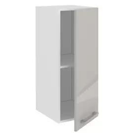 фасад АВЕРНО 296x716x16мм лакированная ЛДСП серый перламутровый