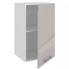 фасад АВЕРНО 496x716x16мм лакированная ЛДСП серый перламутровый