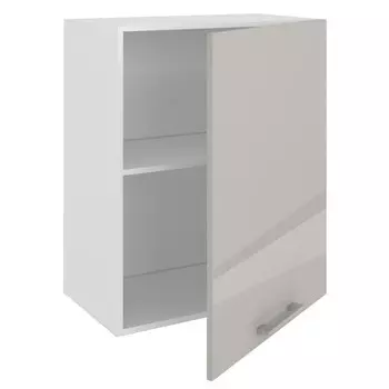 фасад АВЕРНО 596x716x16мм лакированная ЛДСП серый перламутровый