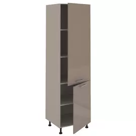 фасад для пенала ВИАНО 596x2036x16мм лакированная ЛДСП серый камень