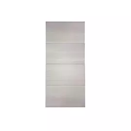 фасад МДФ 496х716 мм, шампань светлый техно