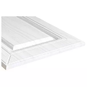 фасад МДФ 596х1316мм ясень патина руджери