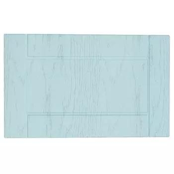 фасад МДФ для шкафа 496х356 мм, ЗАКАЗ, РоялВуд голубой