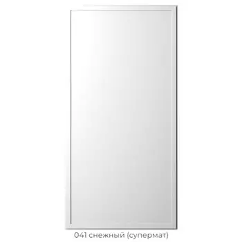 фасад МДФ горизонтальный 236х446мм Паспарту Снежный 041