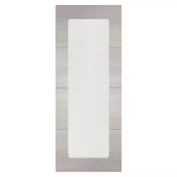 фасад МДФ с матовым стеклом 296х716мм шампань светлый техно