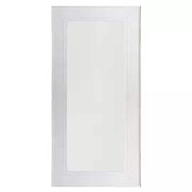 фасад МДФ с матовым стеклом 396х956мм патина ясень руджери