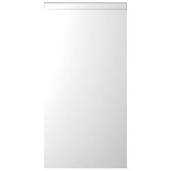 фасад МДФ с матовым стеклом 446х356мм Нимфа 041 снежный