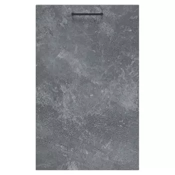 фасад Неро для ПММ 446x716мм МДФ бетон темный