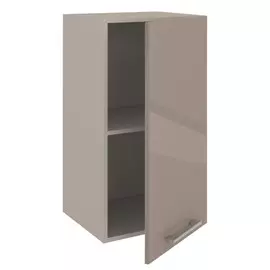 фасад ВИАНО 396x716x16мм лакированная ЛДСП серый камень