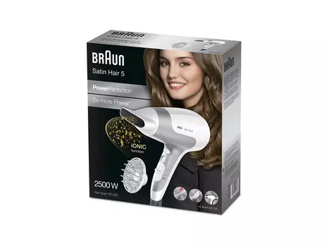 фен BRAUN HD585 2500Вт 6реж. ионизация диффузор