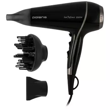фен POLARIS PHD2057TDi 2500Вт ионизация черный