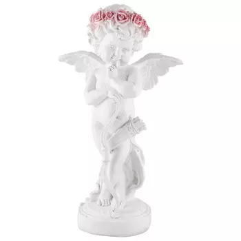 фигура садовая Ангел с луком и стрелами 43см