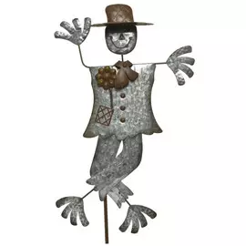 фигура садовая Чучело 78см металл