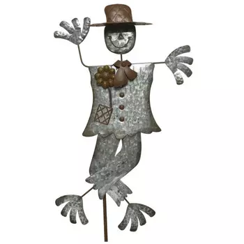 фигура садовая Чучело 78см металл