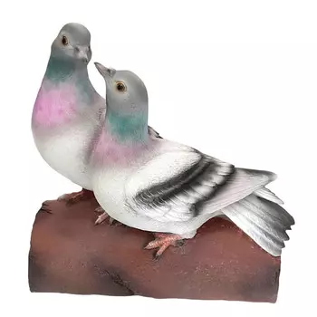 фигура садовая Голуби 22см