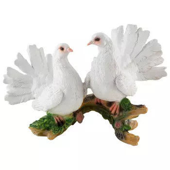 фигура садовая Голуби 38см