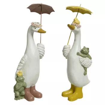 фигура садовая Гусь 25см в асс-те