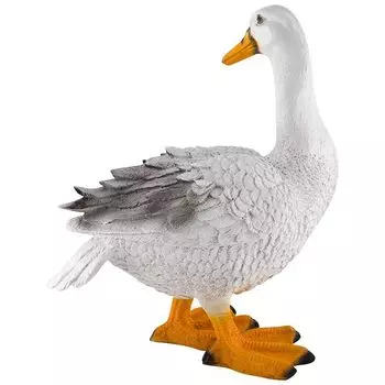 фигура садовая Гусь белый 45см