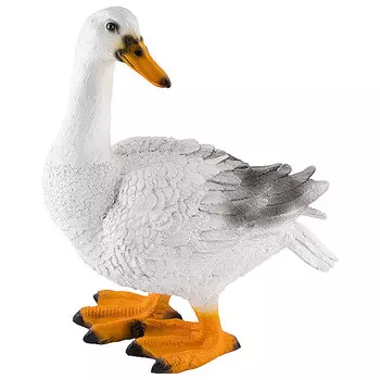 фигура садовая Гусь белый 45см полистоун