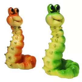 фигура садовая Гусеница 30см в асс-те