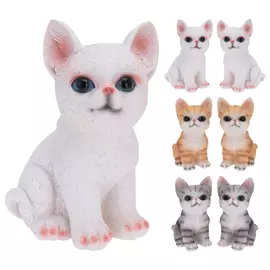 фигура садовая Кот 14,5см полистоун в асс-те