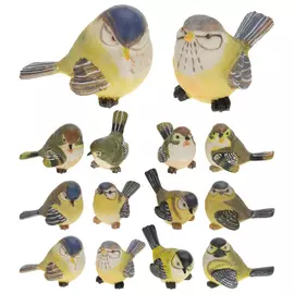 фигура садовая Птичка 12см полистоун в асс-те