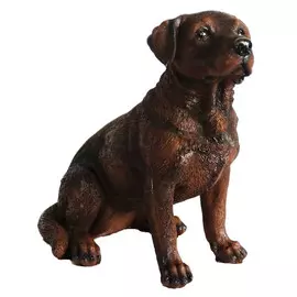 фигура садовая Щенок лабрадора 22см