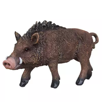 фигура садовая Кабан 30см полистоун