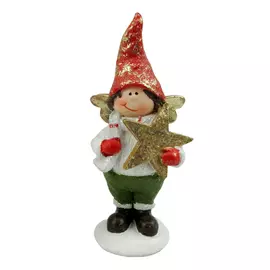 фигурка Ангел со звездой 15см полистоун