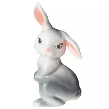 фигурка LEFARD Кролик 6х10см фарфор серый микс дизайна