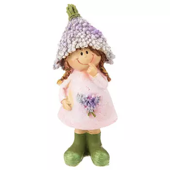 фигурка LEFARD Лавандовая фея 5х3х11см полистоун