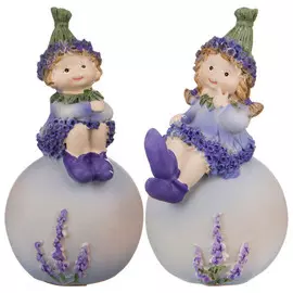 фигурка LEFARD Лавандовая фея 5х5х10см полистоун микс дизайна