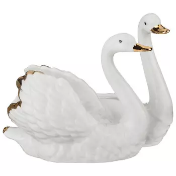 фигурка LEFARD Лебеди 13х12х10см фарфор