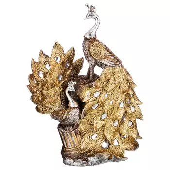 фигурка LEFARD Махараджи Павлины 23x13x30см полистоун