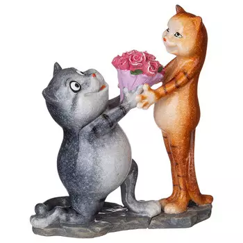 фигурка LEFARD Озорные коты Котофеи 18х7,5х16см полистоун