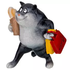 фигурка LEFARD Озорные коты Котофей 12х9х13,5см полистоун