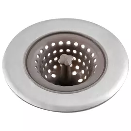 фильтр для раковины РЫЖИЙ КОТ SS-1 11,2см нерж сталь, силикон
