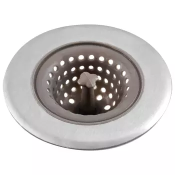 фильтр для раковины РЫЖИЙ КОТ SS-1 11,2см нерж сталь, силикон
