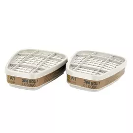 фильтр для респиратора 3М 6051 класс A1 к 6200 2шт
