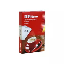 фильтры для кофе FILTERO 1х2/40 белые