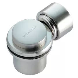 фиксатор для двери магнитный MORELLI MDS-4 белый никель
