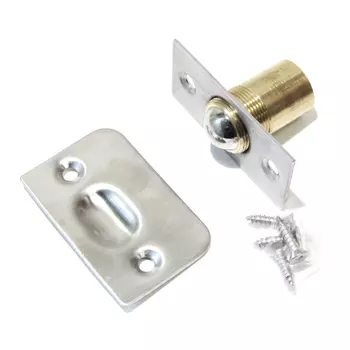 фиксатор дверной с шариком BRANTE 613 сатин никель