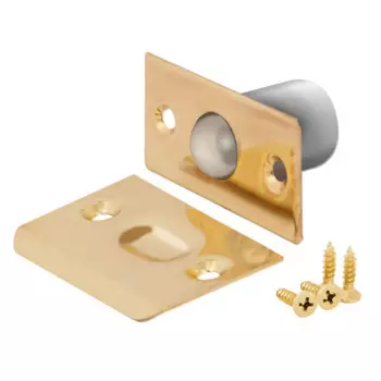 фиксатор дверной с шариком PUNTO LB-15 SG матовое золото