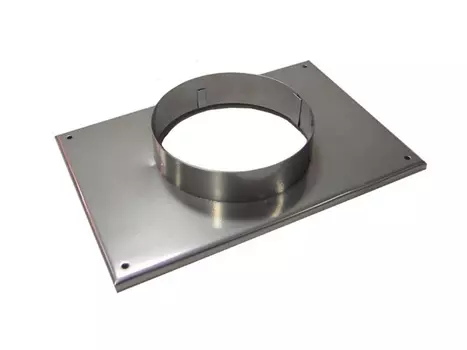 фланец для воздуховода хромир d100