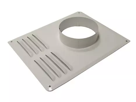 фланец с жалюзи для воздуховода d100