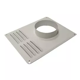 фланец с жалюзи для воздуховода, диаметр 100 мм