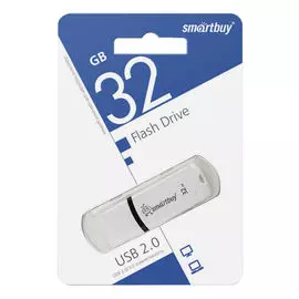 флеш-накопитель USB SMARTBUY Paean White 32GB
