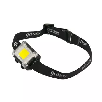 фонарь налобный GAUSS GFL304 3Вт LED 180Лм 3xAAA