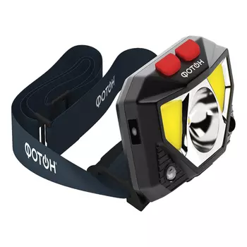 фонарь налобный светодиодный ФОТОН аккумуляторный SА-1600 белый