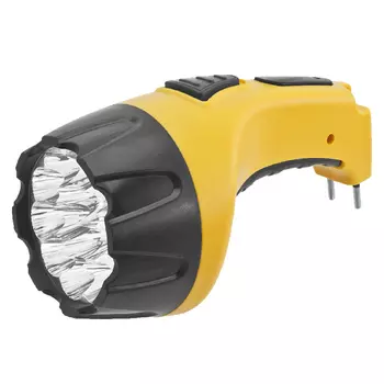 фонарь NAVIGATOR 15LED 4В 800мАч свинцово-кислотный аккумулятор пластик желтый/черный